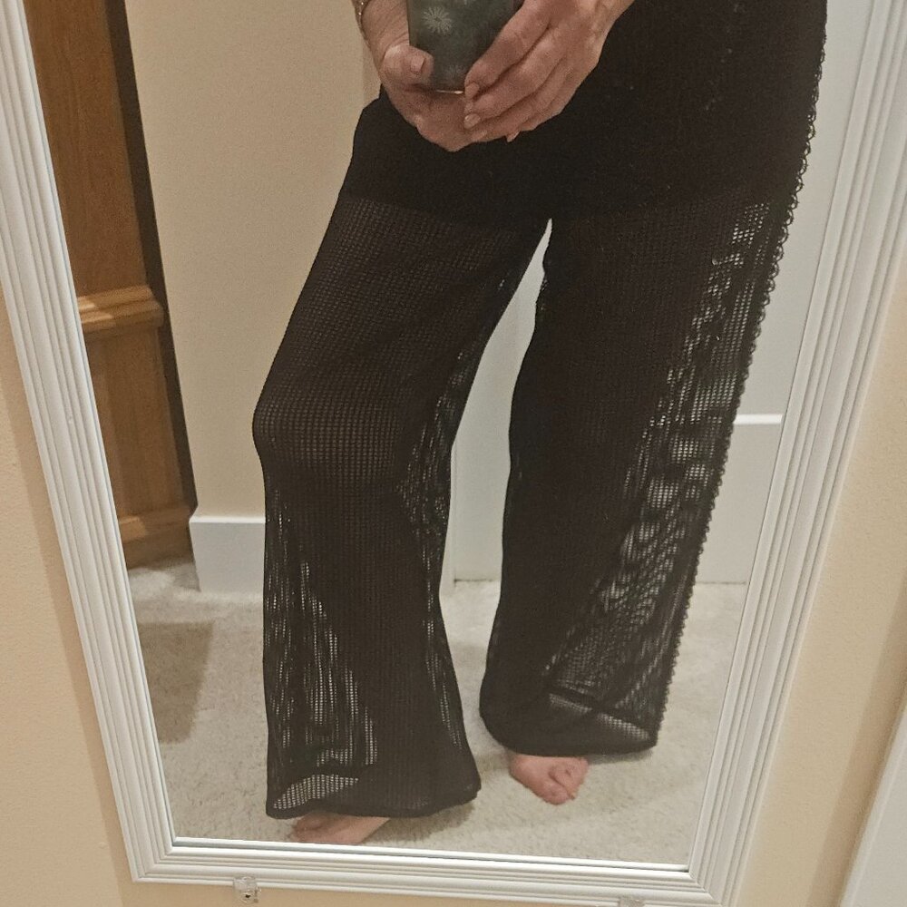 ALBERTO MAKALI SHEER PANTS